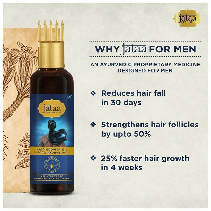 Marico Jataa for Men 100% Ayurvedic Hair Growth Oil