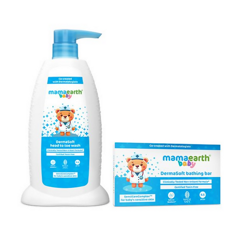 Mamaearth Baby DermaSoft Cleanse & Care