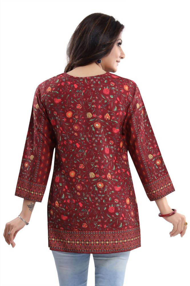 Snehal Creations Style Galore Summer Cool Printed Short Kurti Tunic