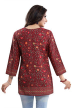 Snehal Creations Style Galore Summer Cool Printed Short Kurti Tunic