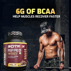 Scitron Ripped Whey Protein Powder Flavor Chocolate Fudge Brownie - Distacart