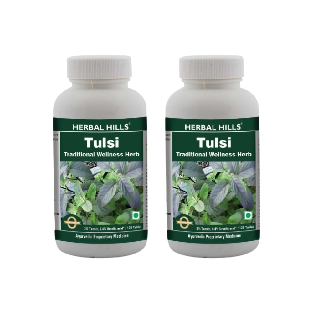 Herbal Hills Tulsi Traditional Wellness Herb Tablets