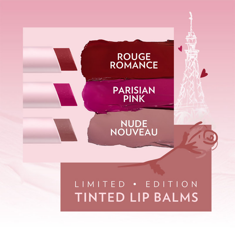 Vaseline Emily In Paris Tinted Lip Balm Stick - Nude Nouveau - Distacart