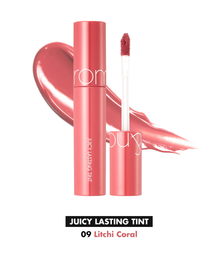 Rom&nd Juicy Lasting Tint - 09 Litchi Coral