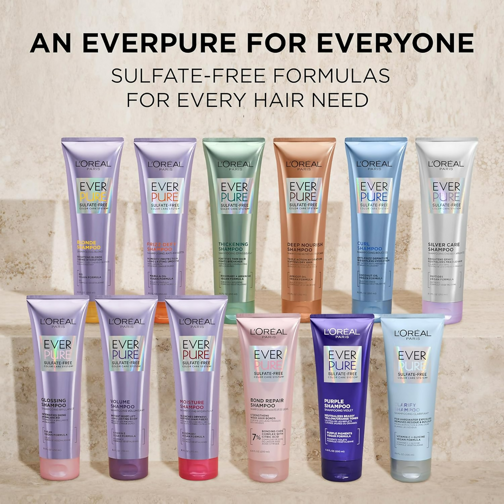 L'Oreal Paris Sulfate Free Moisture Shampoo (Evercreme Moisture Care Deep Nourish)