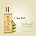 Skiura Nature Olive Oil For Anti Hair Fall, Thick Hair & Fast Hair Growth