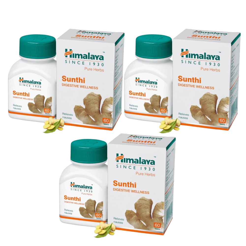 Himalaya Herbals Sunthi Digestive Wellness Tabs - Distacart