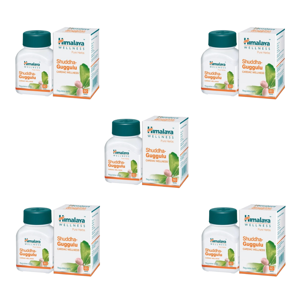 Himalaya Wellness - Shuddha Guggulu Regulates Lipids - Distacart