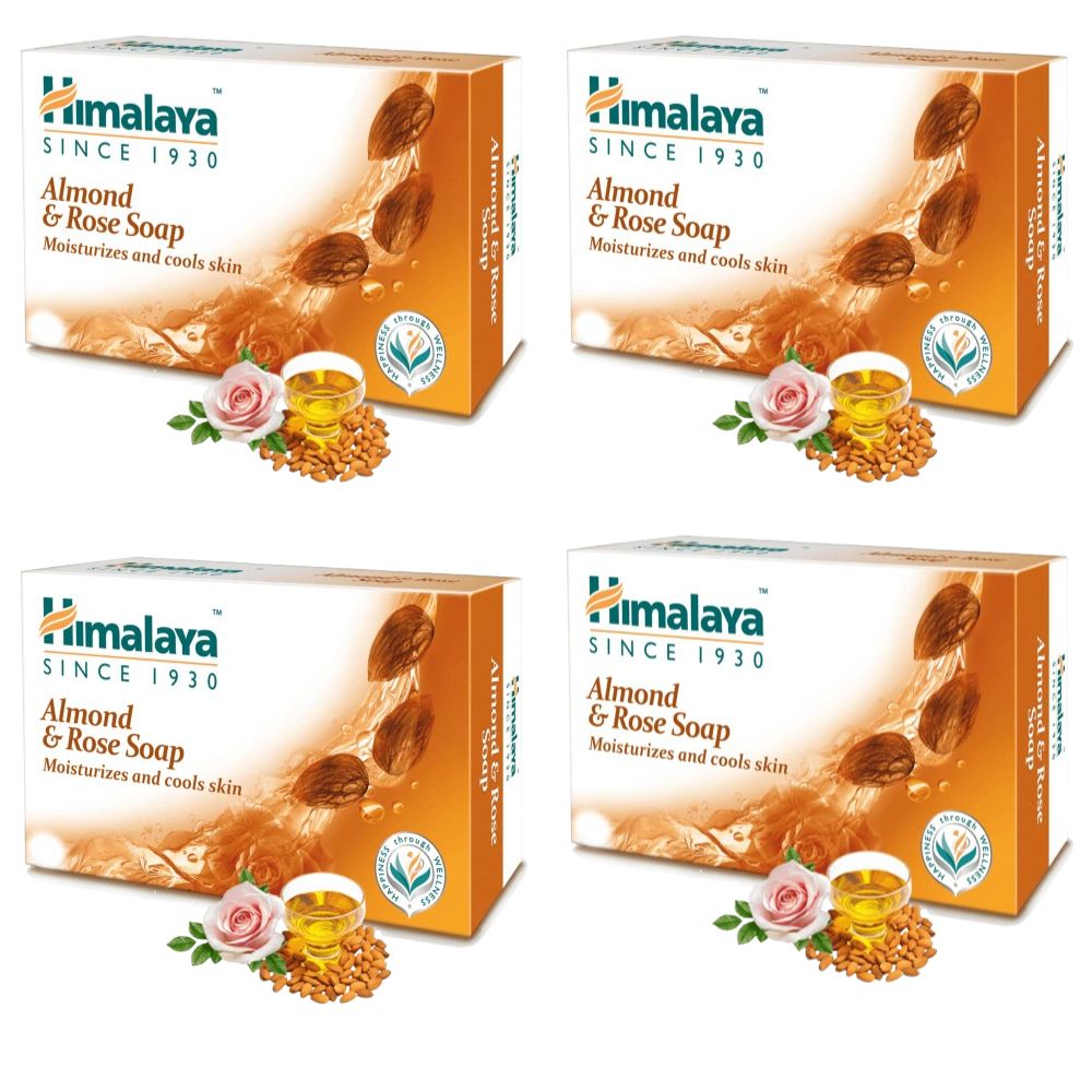 Himalaya Herbals Almond and Rose Soap - Distacart