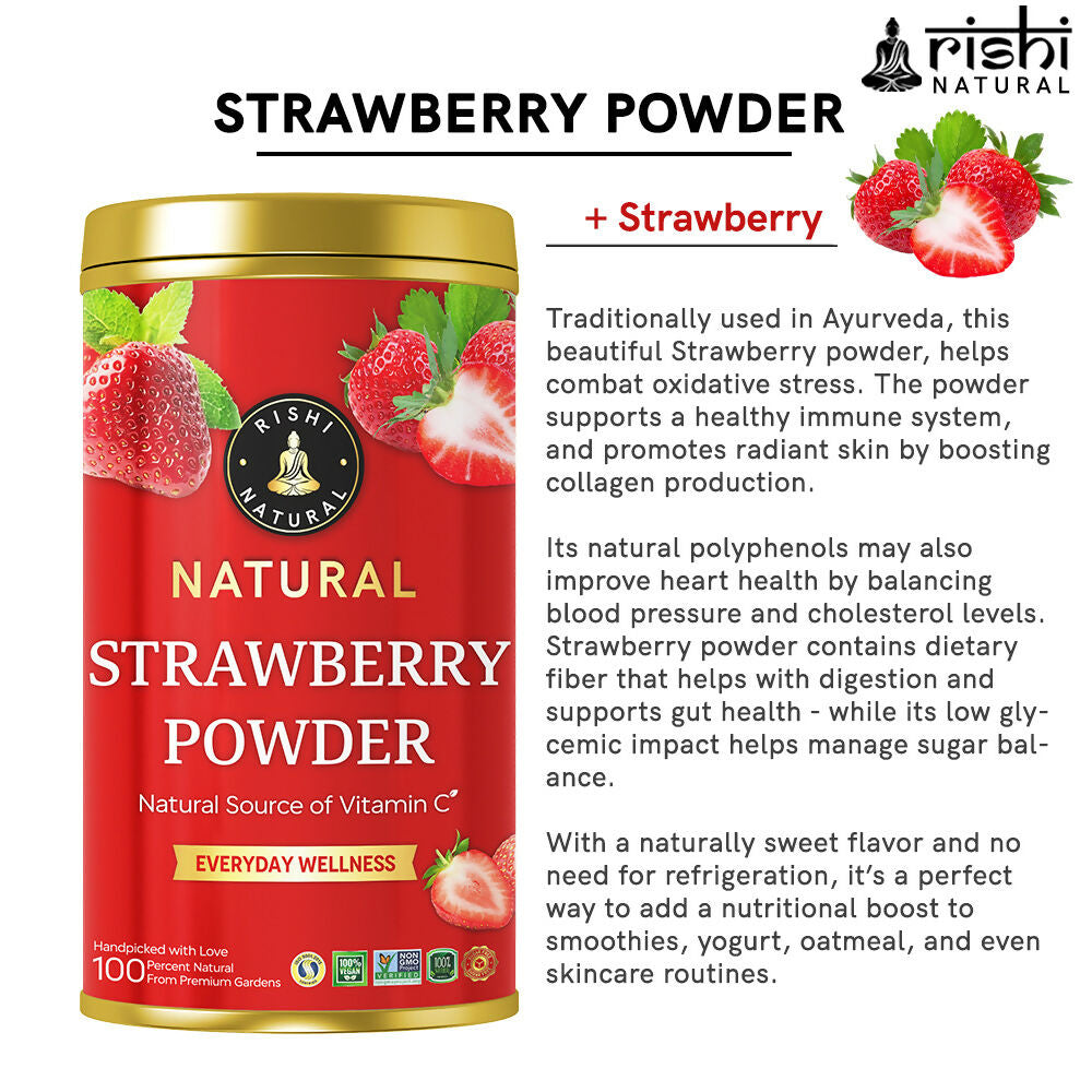 Copy of STRAWBERRY POWDER INGREDIENTS