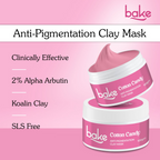 Bake Cotton Candy Anti Pigmentation Clay Mask With Alpha Arbutin