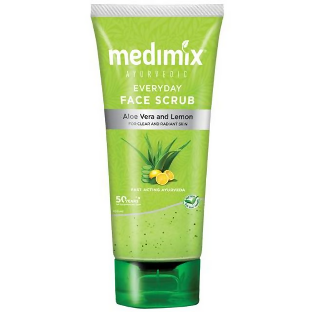 Medimix Ayurvedic Everyday Face Scrub with Aloe Vera & Lemon