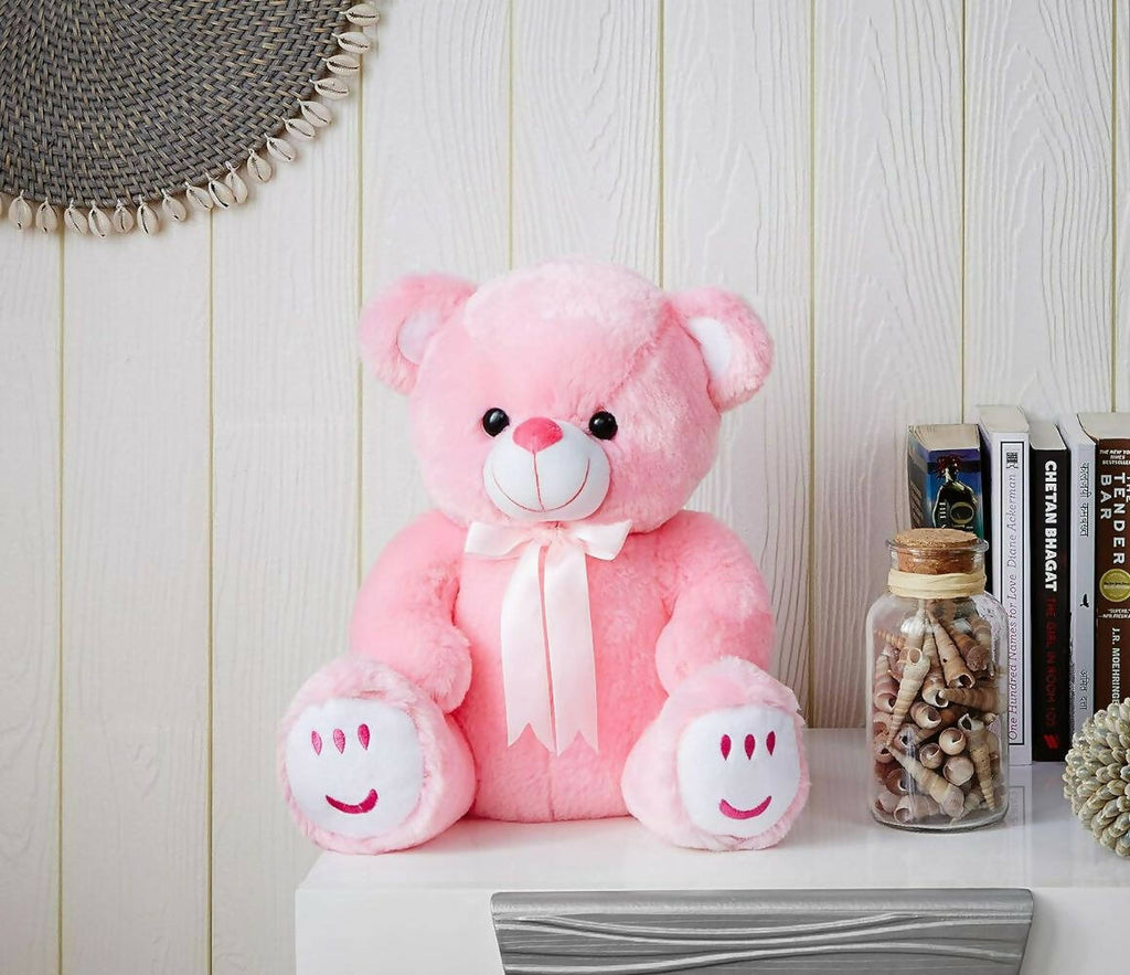 Jam & Honey Teddy Bear, Cute, Soft Toy (Pink)