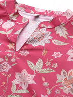 Ahalyaa Women's Traditional wear Dress - Pink - Distacart