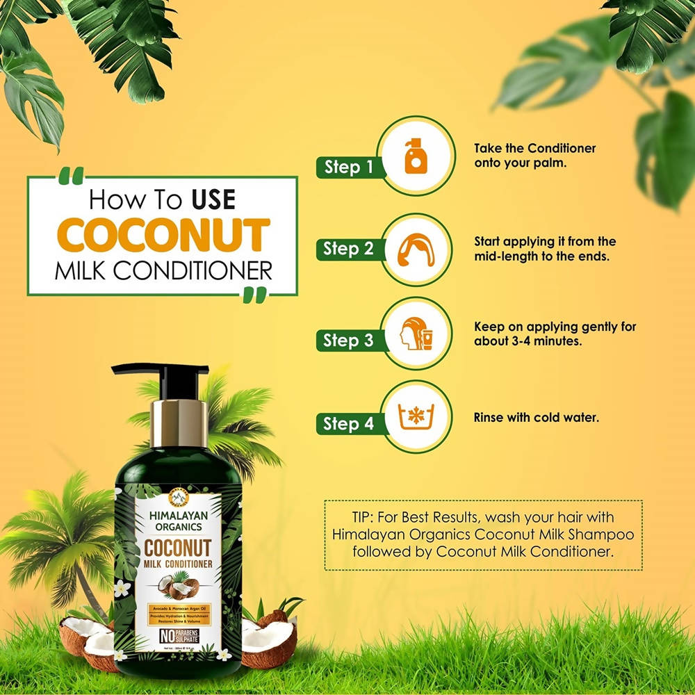 Himalayan Organics Coconut Milk Conditioner