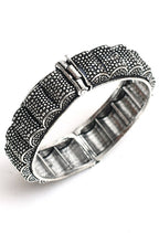 Mominos Fashion Kamal Johar Oxidised Silver Bangles Set