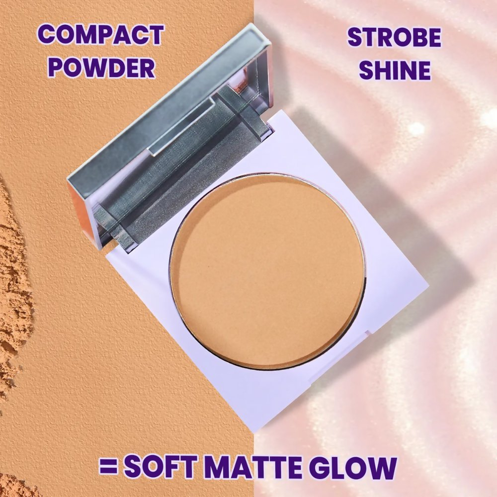 NY Bae Strobe Glow Compact Powder – Soft Gold 03 - Distacart
