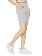 Asmaani Silver Color Short Pant with Two Side Pockets