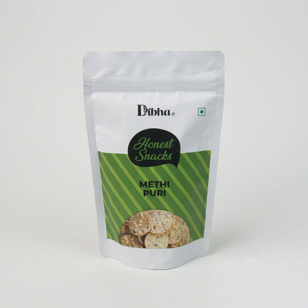 Dibha - Honest Snacking Methi Puri Snack