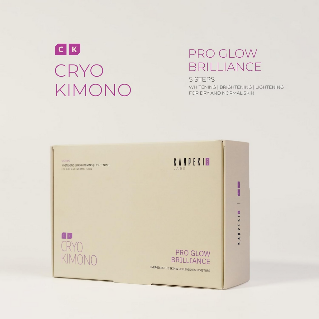 Kanpeki Cryo Kimono Pro Glow Brilliance - 5 Steps Facial Kit