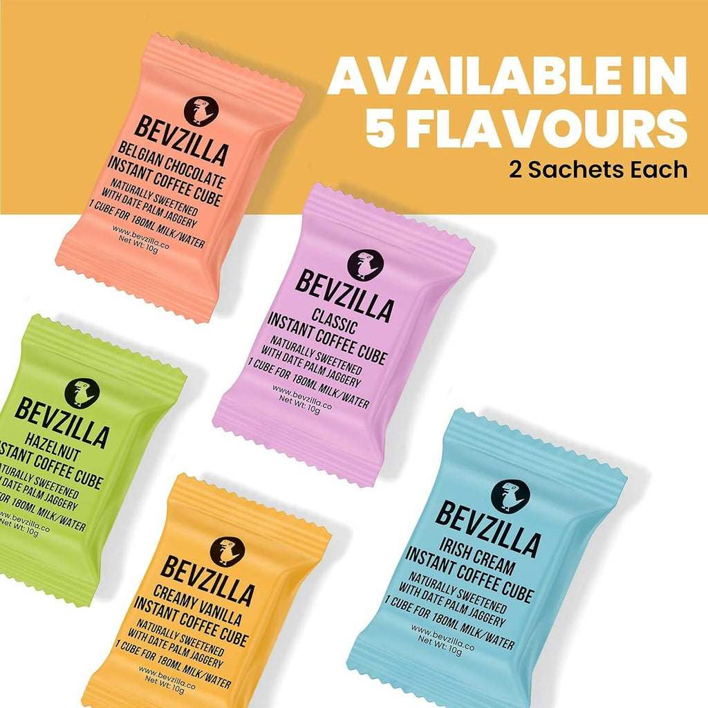 Bevzilla Assorted Flavours Coffee Cubes - Distacart