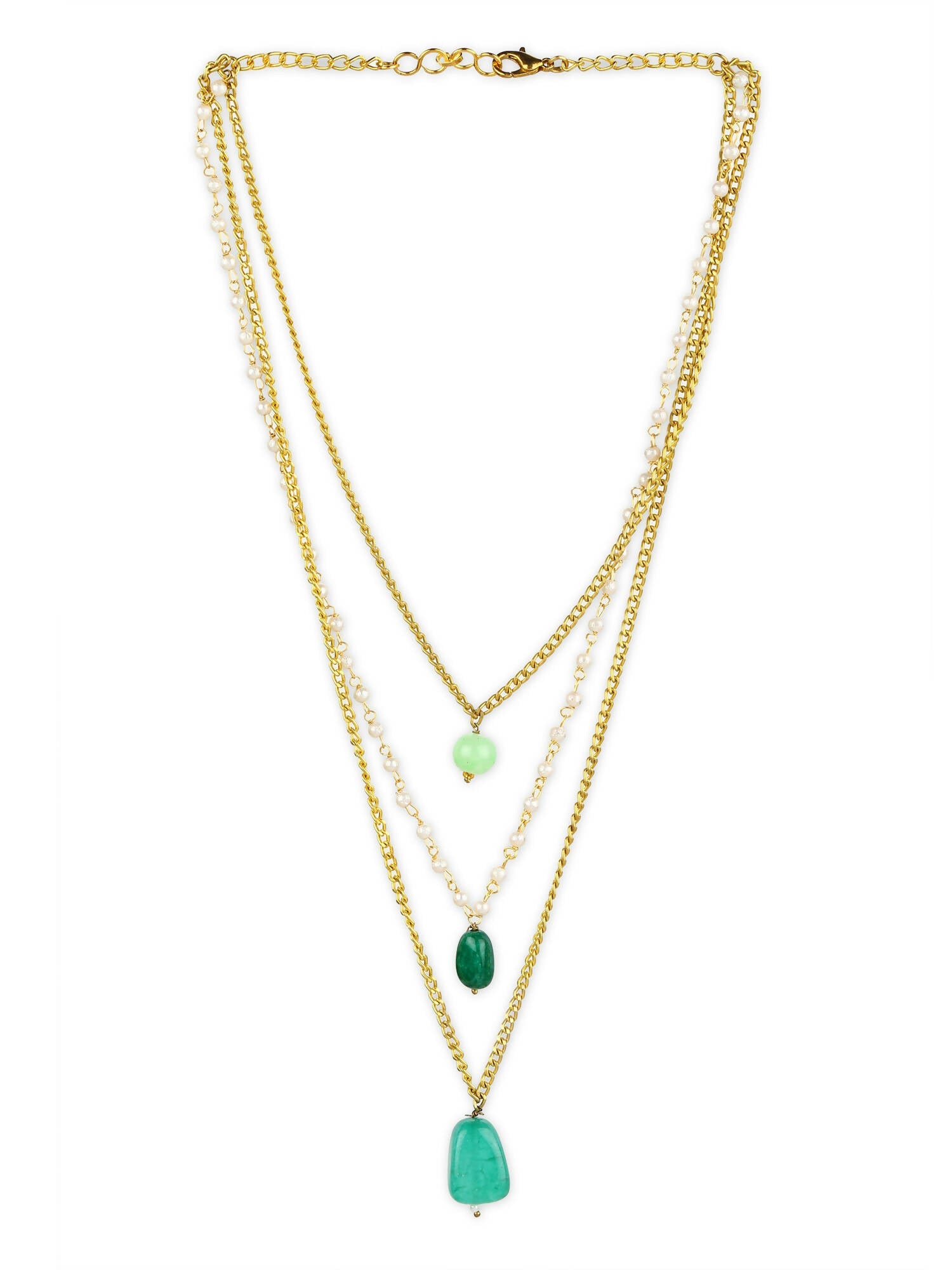 Women's Gold-Plated Chain - Ruby Raang - Distacart