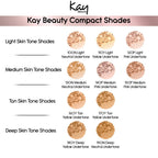 Kay Beauty By Katrina Kaif Matte Compact - 140P Medium