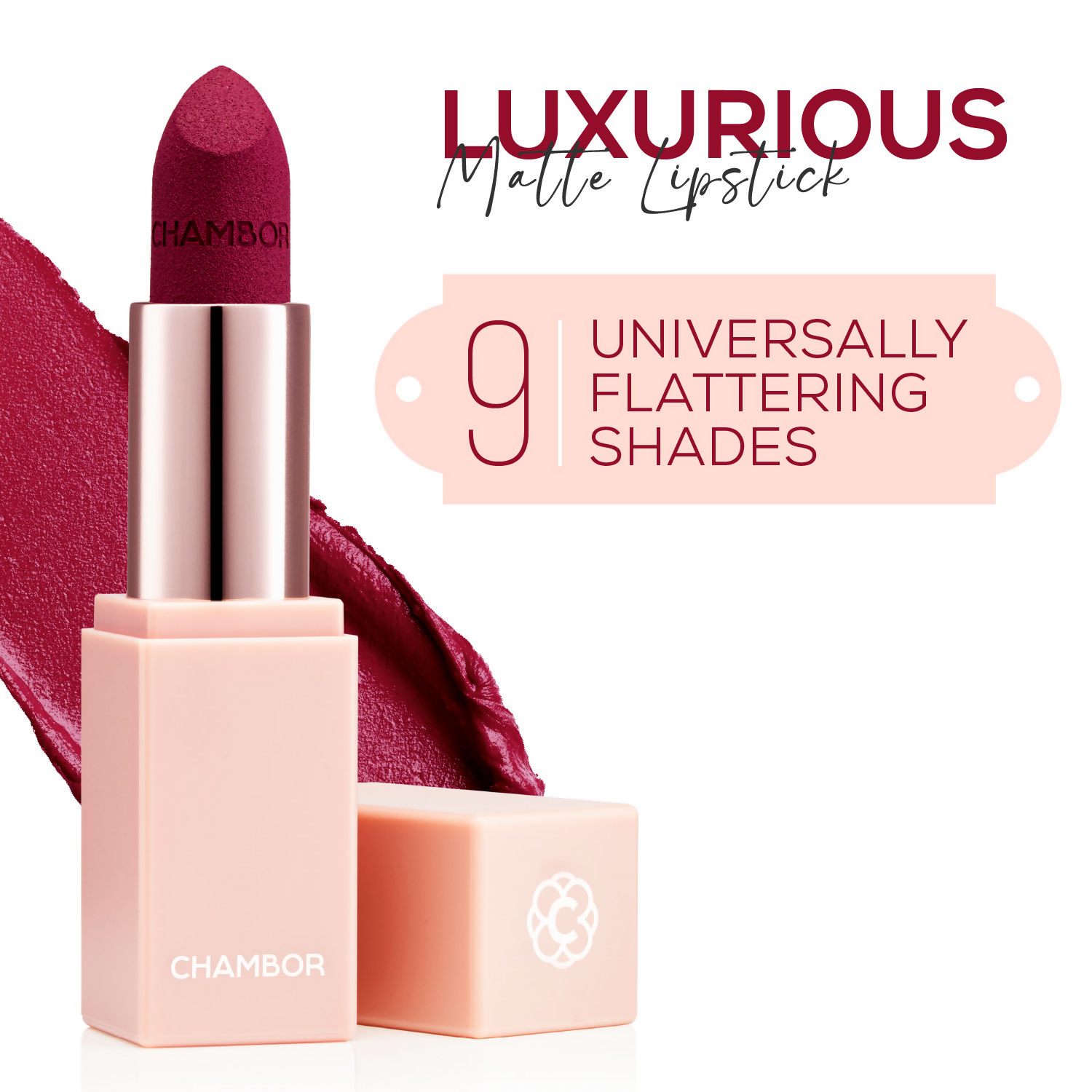 Chambor Colour Studio Les Universelles Matte Lipstick - Rebel