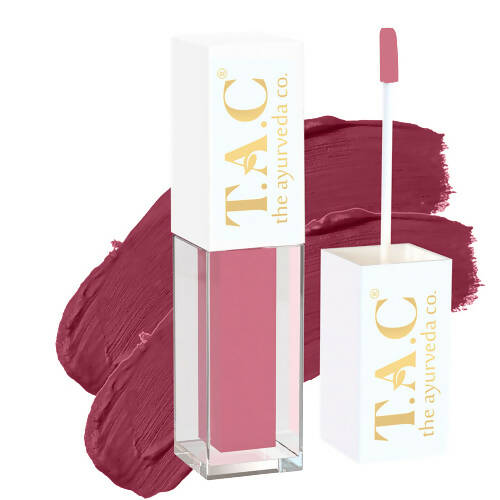 TAC - The Ayurveda Co. Liquid Matte Nude Lipstick