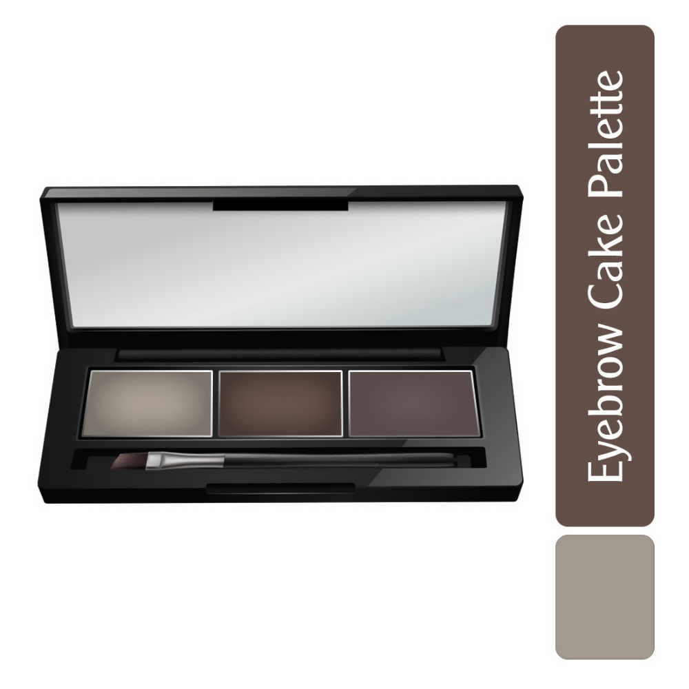 Keya Seth Aromatherapy Professional Eyebrow Cake Palette 3 Colour