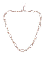 NVR Women's Rose Gold-Polished Minimal Necklace