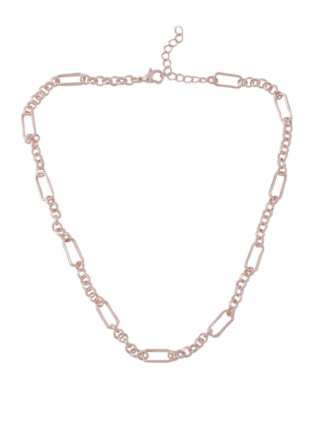 NVR Women's Rose Gold-Polished Minimal Necklace