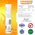 Dr Trust Vitamin C Effervescent Tablets - Orange Flavor - Distacart