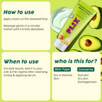 PLIX The Plant Fix Avocado Ceramide Moisture Rush - Cleanser & Cream