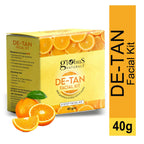 Globus Naturals De-Tan 6 Step Facial Kit - Distacart
