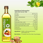 Vedaka Cold Pressed Peanut (Groundnut) Oil - Distacart