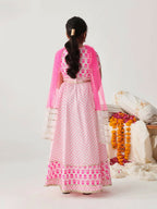 Joban Fashion Girl's Pink Color Lehenga Choli