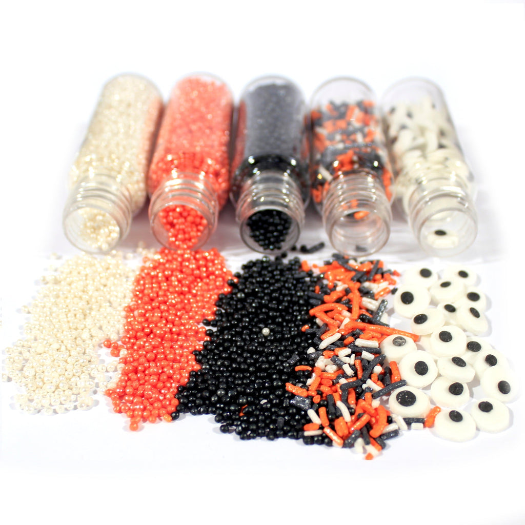 halloween sprinkles husp multipack 4 100 gms