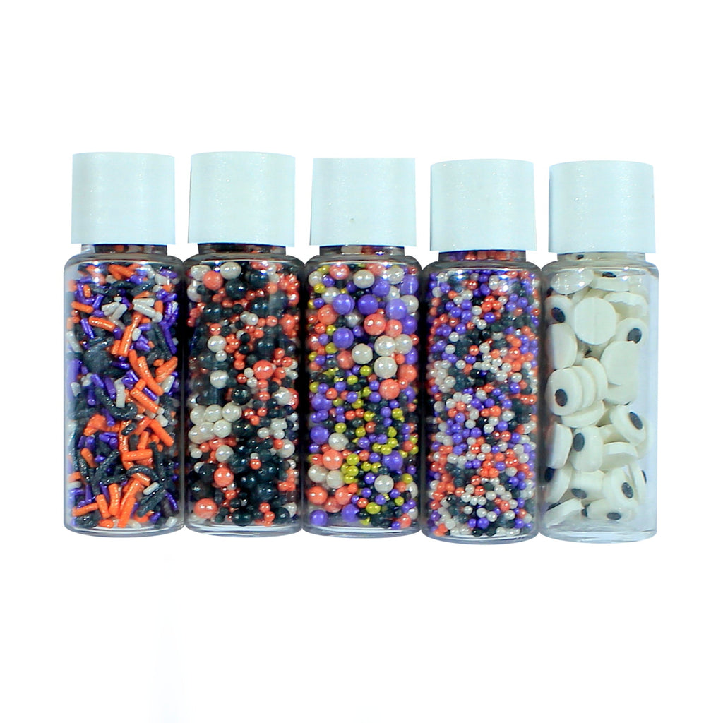 halloween sprinkles husp multipack 5 100 gms
