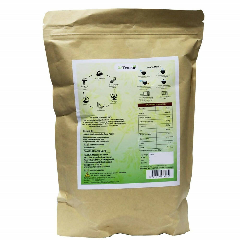 Wefeasto Rolled Oats