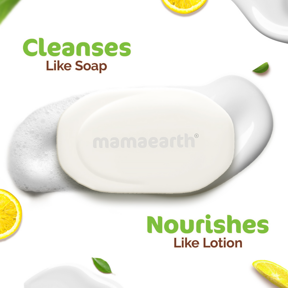 Mamaearth Vitamin C Moisturizing Lotion Soap (Buy 3 Get 1 Free)