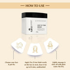 Sara Oxy D-TAN Mask For Instant Tan Removal & Glowing Skin