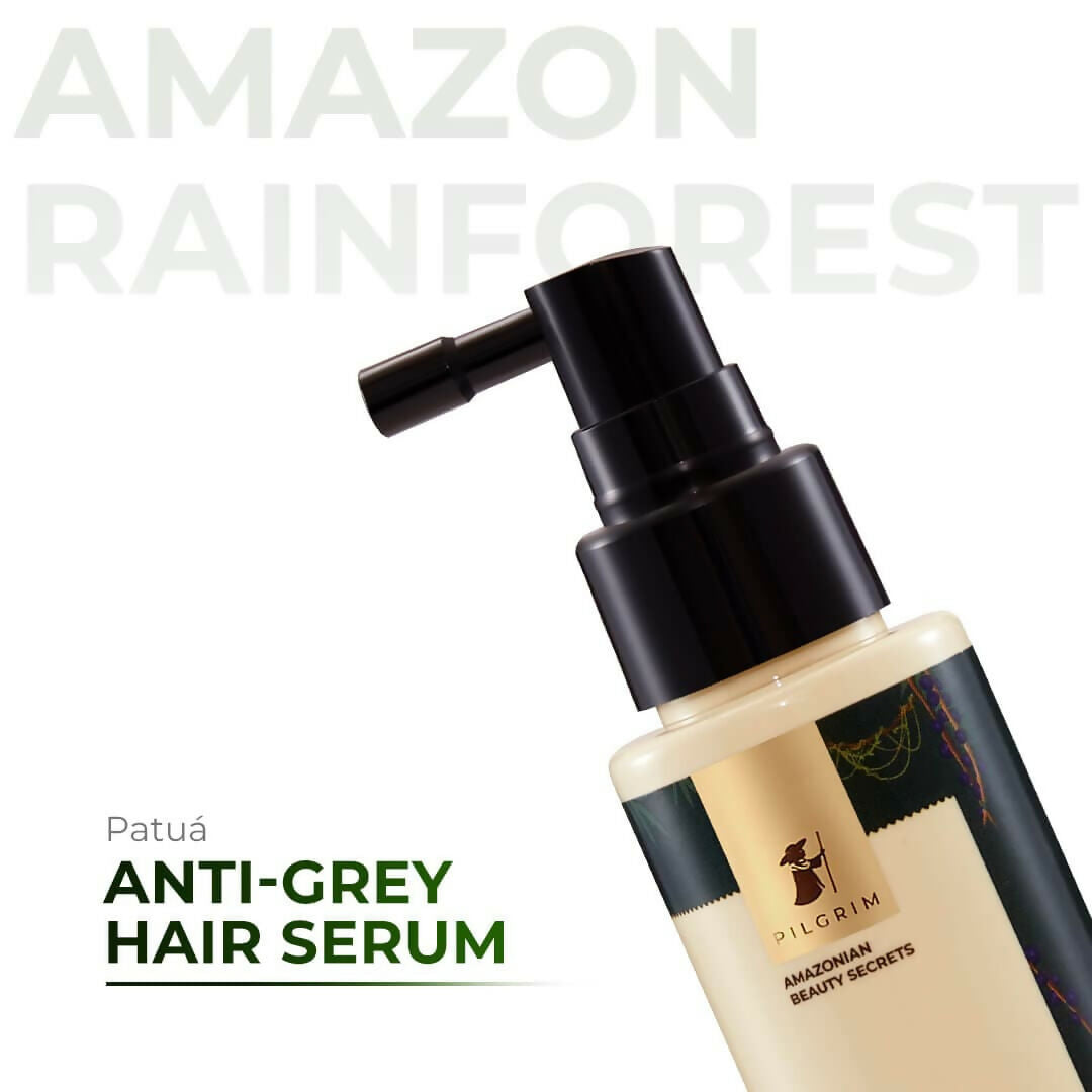 Pilgrim Patuá 3% MelanoGray Anti-grey Hair Serum To Reduce Grey Hair - Distacart