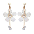 Trendoo Jewelry Gold Plated Stylish Fancy Party Wear Beige Drops