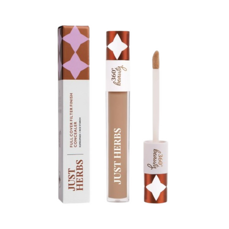 Just Herbs Full Cover Natural Filter Finish Concealer - Caramel