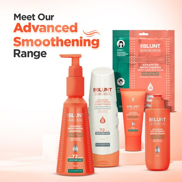BBlunt Advanced Smoothening Shampoo with Keratin & Hyaluronic Acid