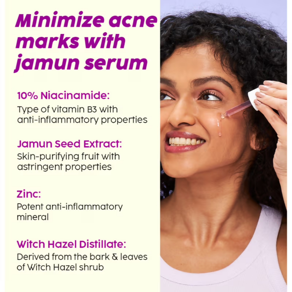 PLIX The Plant Fix 2% Acne Buster Moisturizer & 10% Niacinamide Serum