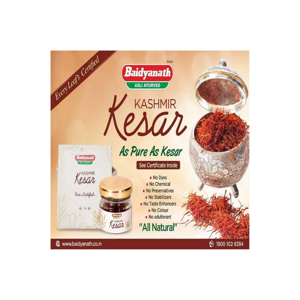 Baidyanath Jhansi Kashmir Kesar - Distacart
