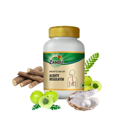 Zandu Amlapitta Har Vati, Acidity Regulator Tablets