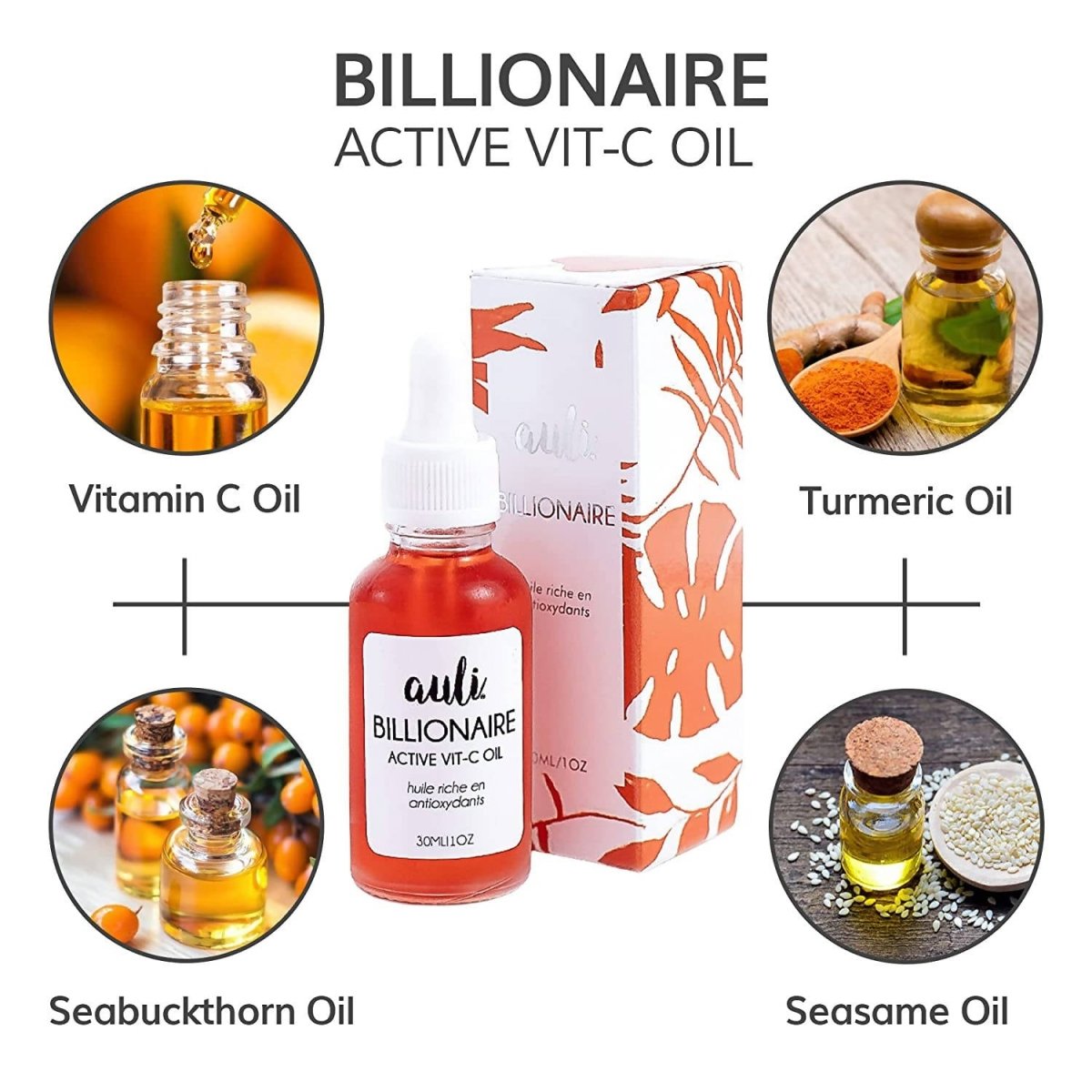 Auli Billionaire Damage Repair/Antioxidant Rich Facial Oil (Vitamin C)